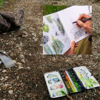 2026-17 Lustvolles Wandern mit Stift und Pinsel