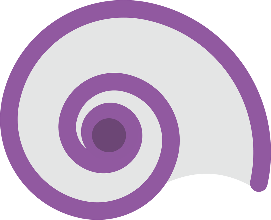 UP VHS Schnecke Icon lila RGB