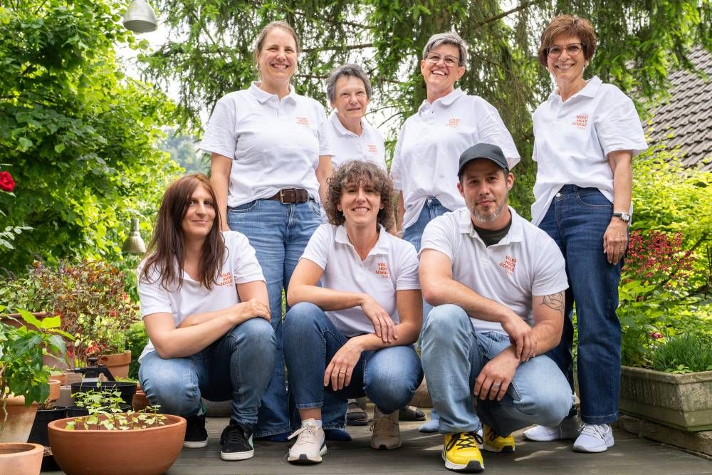 Siebenköpfiges Team