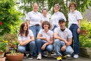 Siebenköpfiges Team